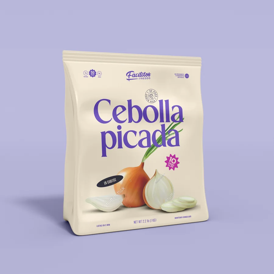 Empaque de Cebolla Picada — Facilitos Freddo