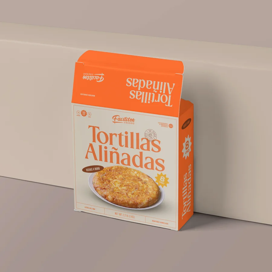 Empaque de Tortillas Aliñadas — Facilitos Freddo
